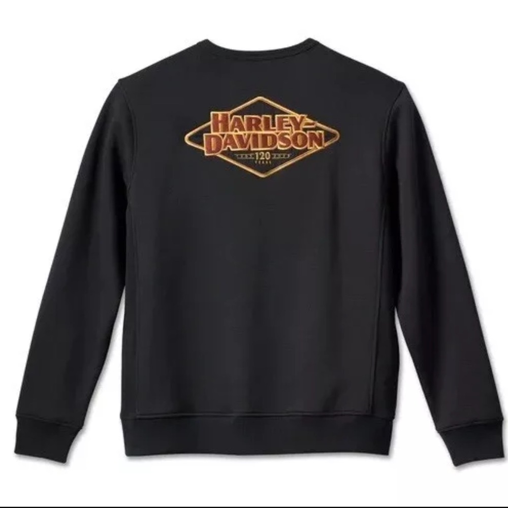 Harley-Davidson 120th Anniversary Crew Neck Sweatshirt - Picture 2 of 8